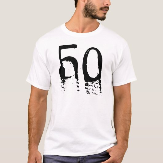 第50誕生日 Tシャツ (正面)