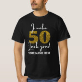 第50誕生日Tシャツ Tシャツ (正面)