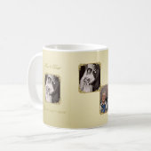 第50金結婚記念日の写真のマグ コーヒーマグカップ (正面左)