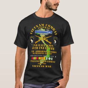 第502歩兵第101期第ABN作戦ホーソーン Tシャツ
