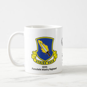 第504回パラシュート歩兵連隊マグ コーヒーマグカップ