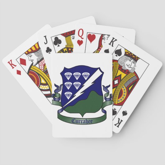 第506連隊パラシュート歩兵第1大隊 トランプ (裏面)