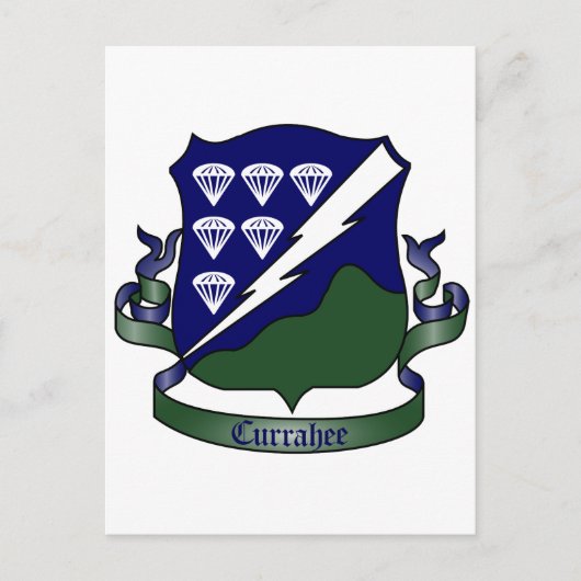 第506連隊パラシュート歩兵第1大隊 ポストカード (正面)