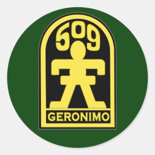 第509歩兵連隊(空挺)SSI ラウンドシール