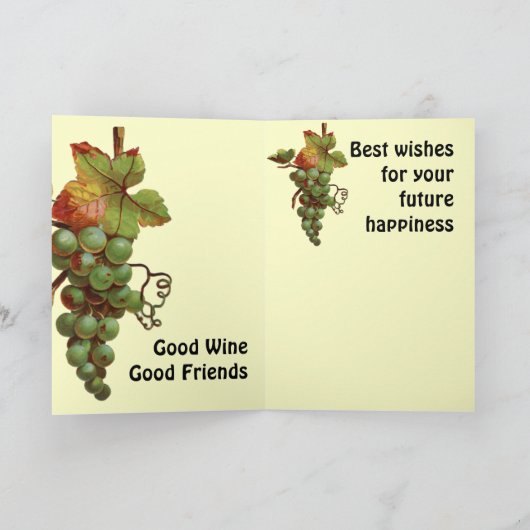 第50 customiseable記念日の願い カード (内部)