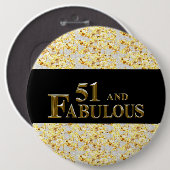 第51誕生日 缶バッジ (正面&裏面)