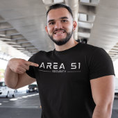 第51部安全保障エイリアン地球外UFO Tシャツ