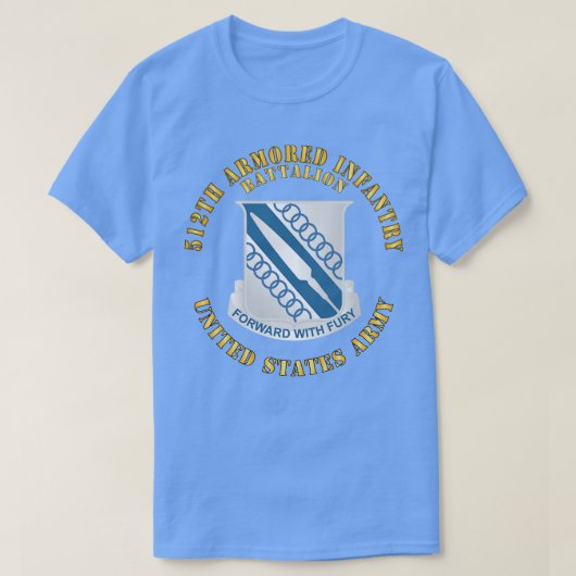 第512回装甲歩兵大隊第4装甲部 Tシャツ (デザイン正面)