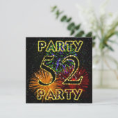 第52回バースデーパーティーの花火大会 招待状 (スタンド正面)