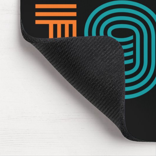 第52回誕生日ヴィンテージ1972年9月限定。 マウスパッド (コーナー)