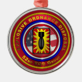 第52回EODグループクリスマス メタルオーナメント (正面)