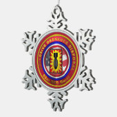 第52回EODグループ スノーフレークピューターオーナメント (右)