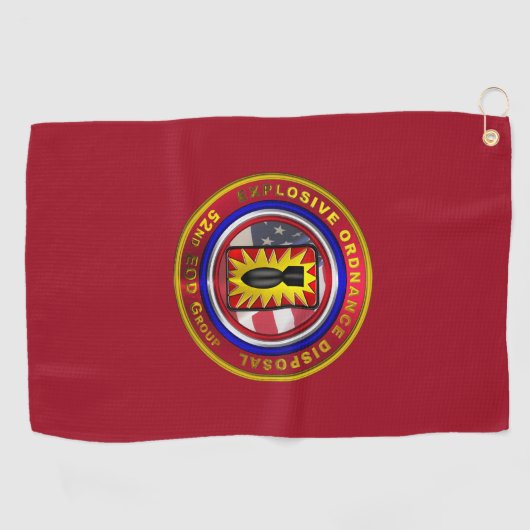 第52次爆発物処理団 ゴルフタオル (横)