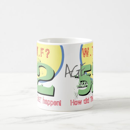 第52誕生日コーヒーマグ コーヒーマグカップ (中央)