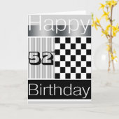 第52誕生日 カード (黄色い花)
