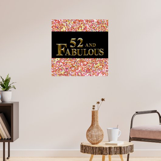 第52誕生日 ポスター (リビング3)