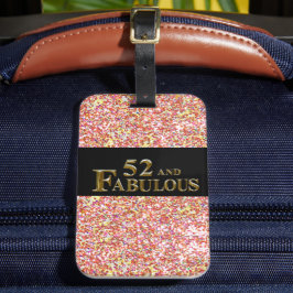 第52誕生日 ラゲッジタグ