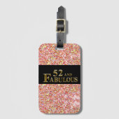 第52誕生日 ラゲッジタグ (正面縦)