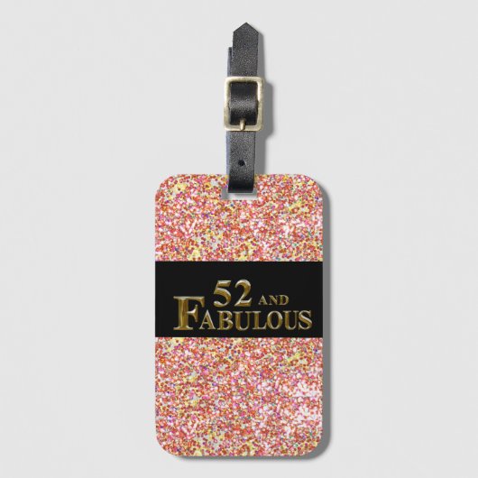 第52誕生日 ラゲッジタグ (正面縦)