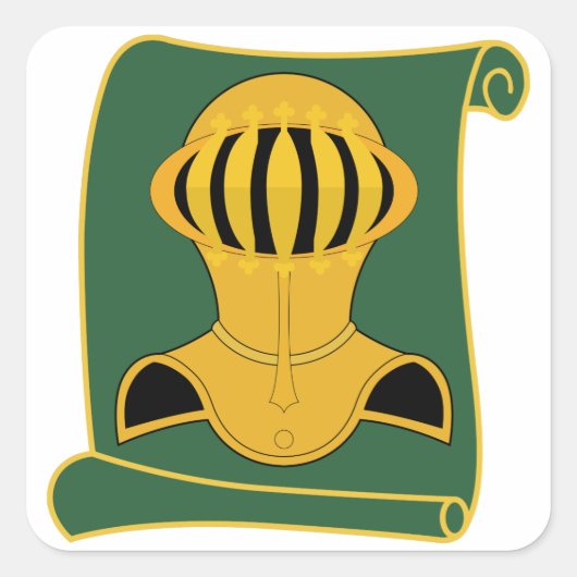 第525軍隊警察大隊警戒の戦士 スクエアシール (正面)