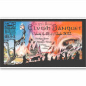 第53回エルビッシュ・ステッカー シール (正面)