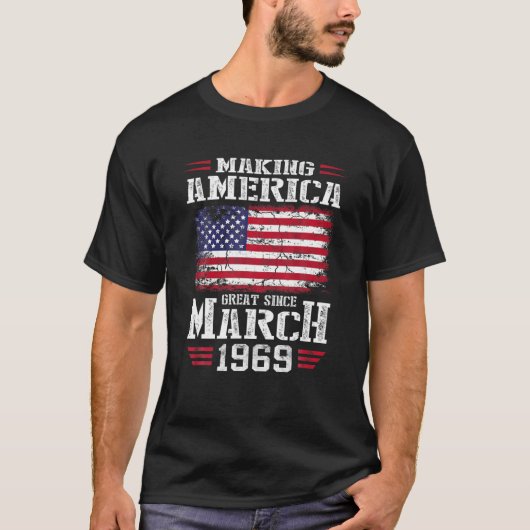 第53回誕生日ギフト作りアメリカMarc以素晴らし降 Tシャツ (正面)