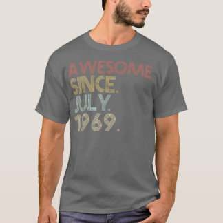 第53回誕生日パーティー7月素晴らしから52歳 Tシャツ