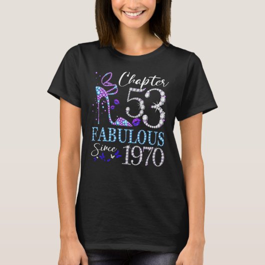 第53章1970年53誕生日女王 Tシャツ (正面)