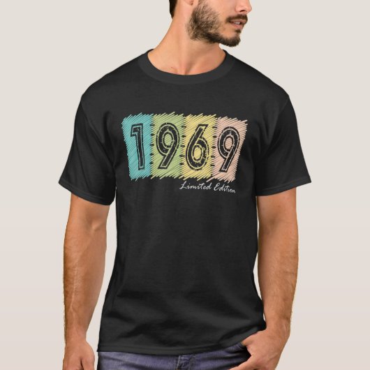 第53誕生日レディースメンズ53年1969 Tシャツ (正面)