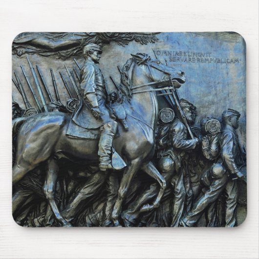 第54マサチューセッツ有志の歩兵連隊 マウスパッド (正面)