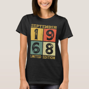 第54回誕生日装飾1968年9月54年 Tシャツ