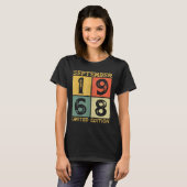 第54回誕生日装飾1968年9月54年 Tシャツ (正面フル)