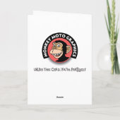 第54誕生日男性用再保険カード カード (裏面)