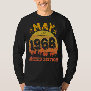 第54誕生日装飾1968年5月54歳Me Tシャツ