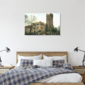 第54連隊アームリーの外観 キャンバスプリント (インサイチュ (寝室))