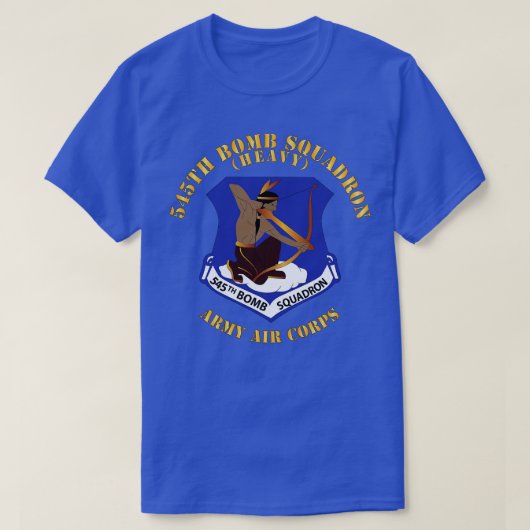 第545爆弾隊X Tシャツ (デザイン正面)