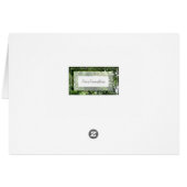 第55回エメラルドの記結婚念ウッドランドカード (裏面横)