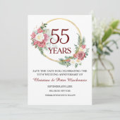 第55回エメラルド結婚の記念日 セーブザデート (スタンド正面)