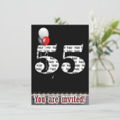 第55回誕生日パーティー 招待状 (スタンド正面)