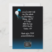 第55回誕生日パーティー 招待状 (裏面)