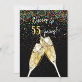 第55回誕生日パーティー 招待状 (正面)