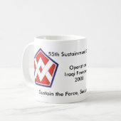 第55維持の組のマグ コーヒーマグカップ (正面左)