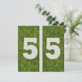 第55誕生日の招待状 招待状 (スタンド正面)