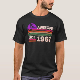 第55誕生日女子1967素晴らし年以降 Tシャツ