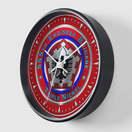 第555期工士旅団 壁時計 (傾斜)
