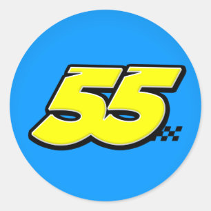 第55 -ステッカー ラウンドシール