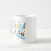 第56誕生日プレゼントのアイディア コーヒーマグカップ (正面左)