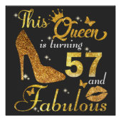 第57期女性誕生日 ポスター (正面)