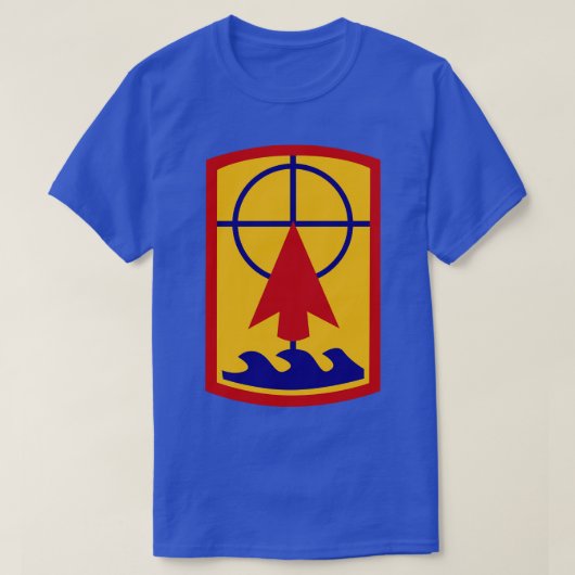 第57砲兵旅団SSI wo Txt Tシャツ (デザイン正面)