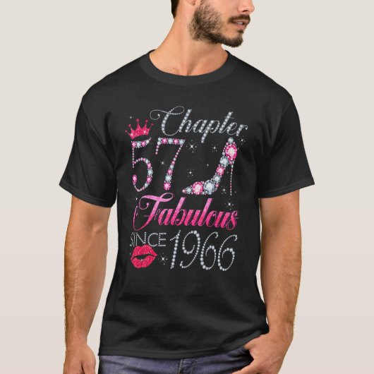 第57章1966年57誕生日以来の Tシャツ (正面)